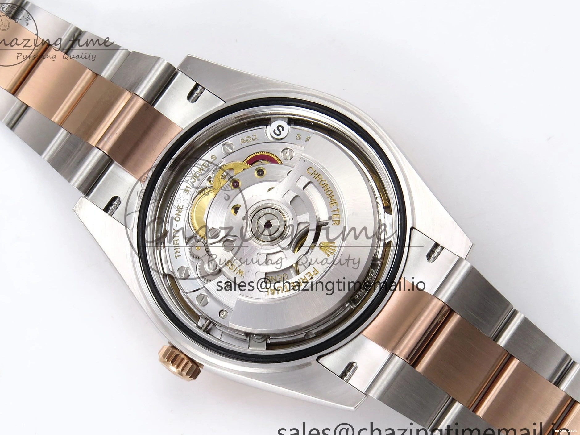 1231 DateJust 41 126331 ARF 1:1 Best Edition 904L Steel Silver Textured Dial on SS RG Oyster Bracelet SH3235（Gain Weight） TechFriendly 1097